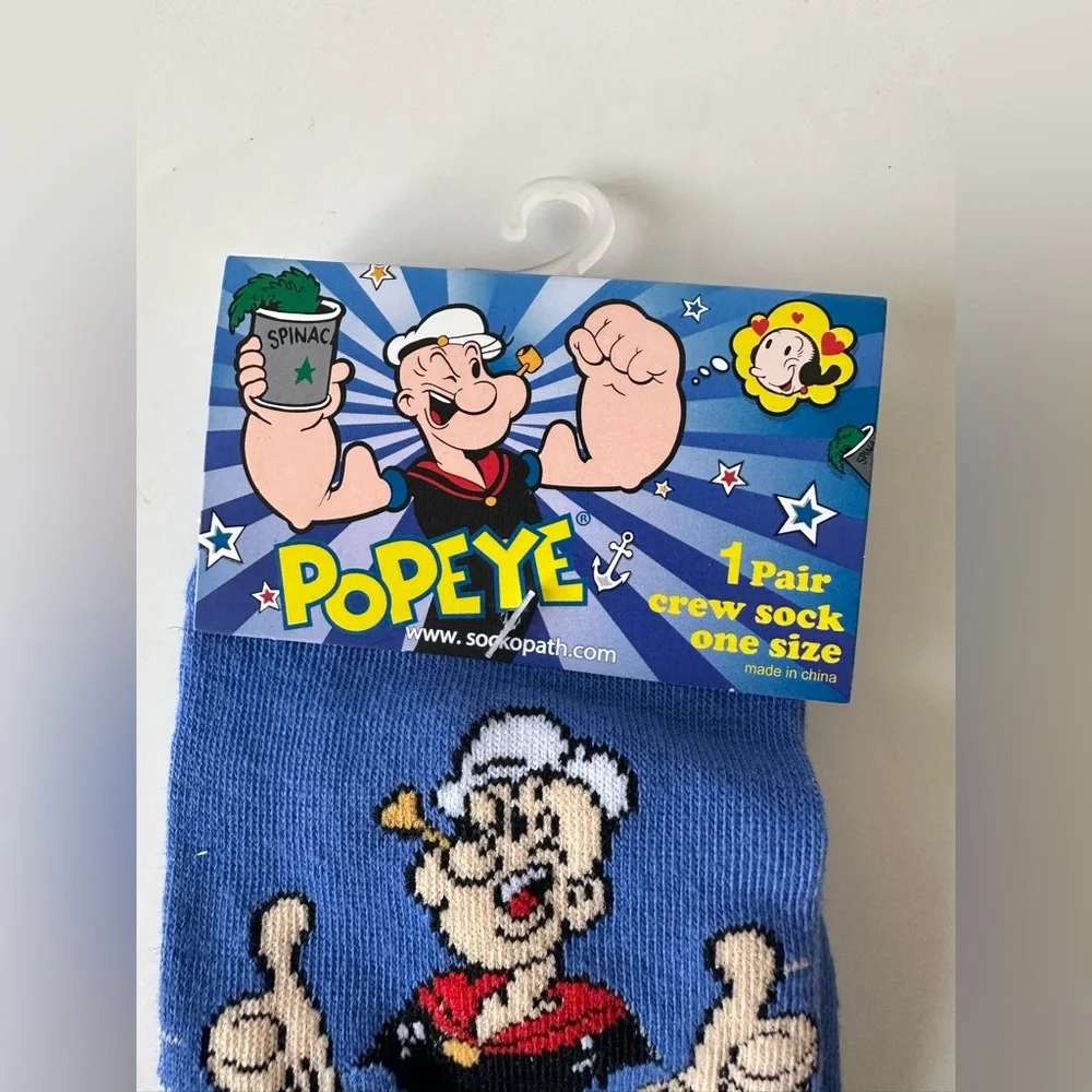 Popeye ‎ Crew Socks